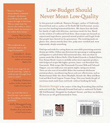 Traditional Meals for the Frugal Family: Delicious, Nourishing Recipes for Less