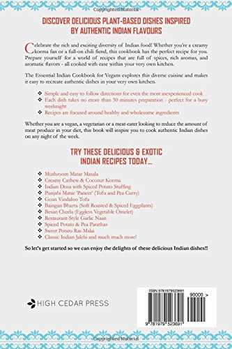 Vegan: The Essential Indian Cookbook for Vegans
