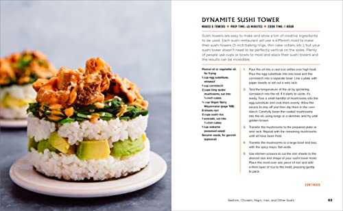 Vegan & Vegetarian Sushi Cookbook for Beginners: 50 Step-by-Step Plant-based Rolls and More