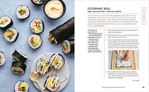 Vegan & Vegetarian Sushi Cookbook for Beginners: 50 Step-by-Step Plant-based Rolls and More